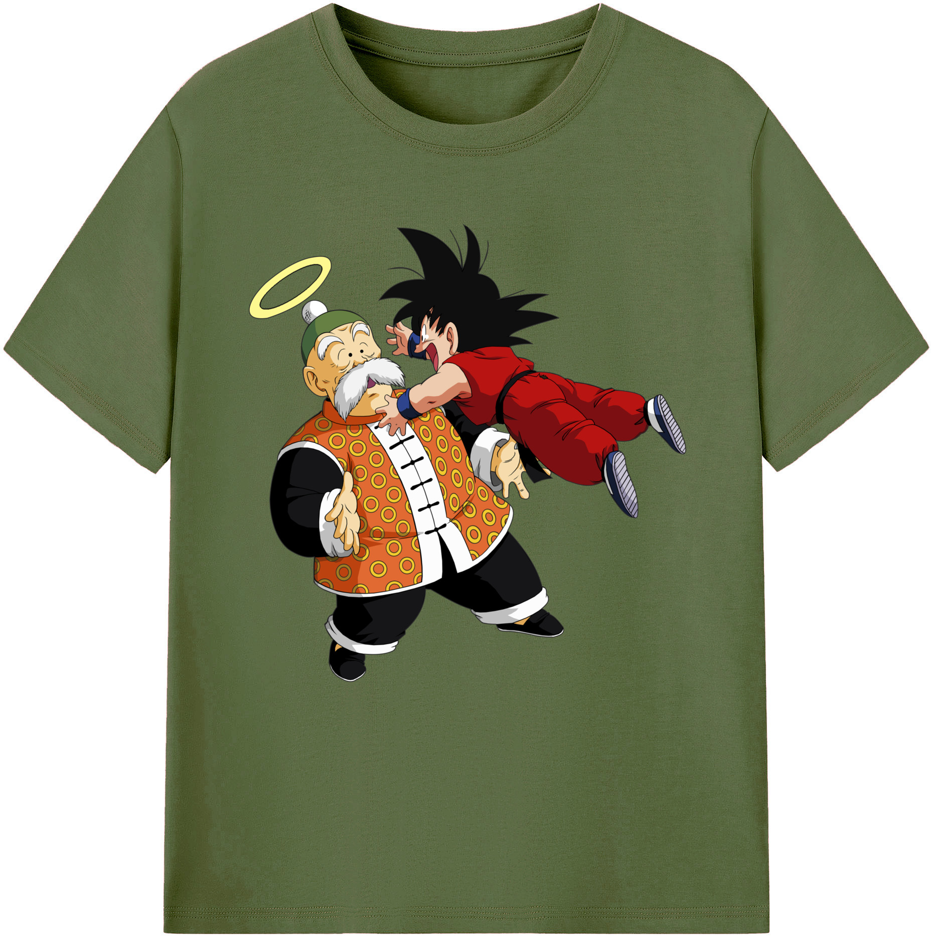 （画像用） ドラゴンボール 孫悟空（そん ごくう）Son Goku カカロット DRAGON BALL Kakarotto 綿100％半袖Tシャツ（フロントプリント）